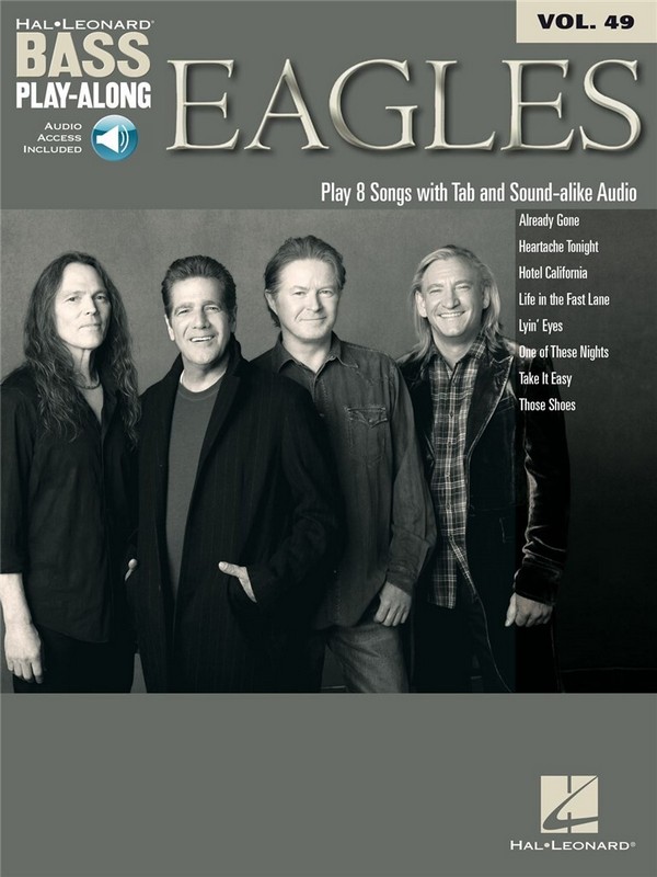 Eagles (+CD): bass playalong vol.49