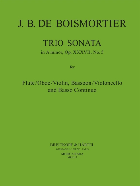 Triosonate a-Moll op.37,5