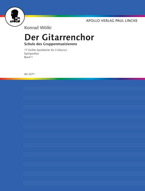 Der Gitarrenchor Band 1 - 17 leichte Spielstücke