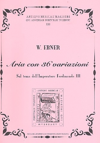 Aria con 36 variazioni sul tema dell'Imperatore Ferdinando III