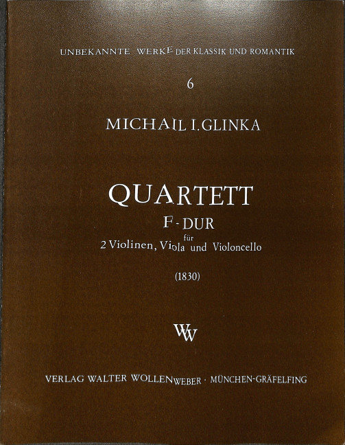 Streichquartett F-Dur (1830)