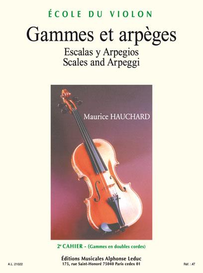 GAMMES ET ARPEGES VIOLON