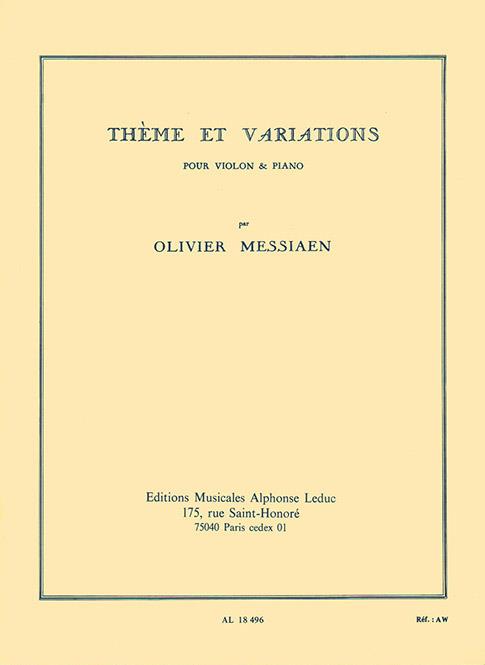 Thème et variations