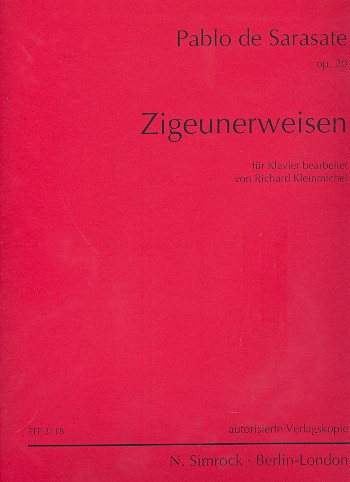 Zigeunerweisen op.20