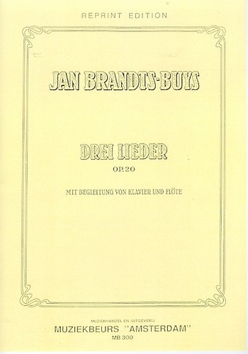 3 Lieder op.20