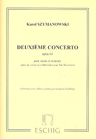 Concerto no.2 op.61 pour violon et