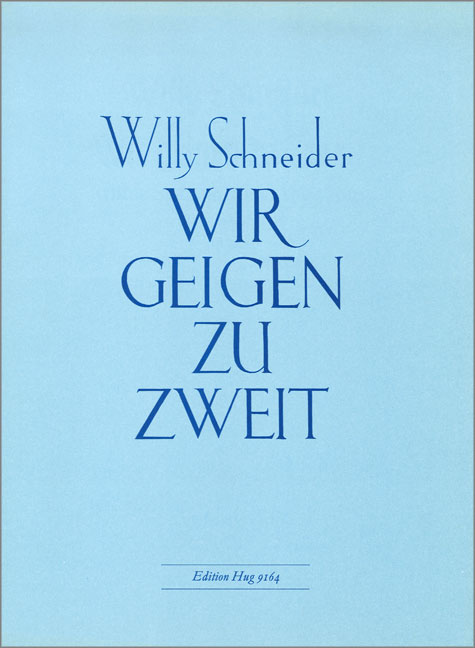 Wir geigen zu zweit für 2 violinen