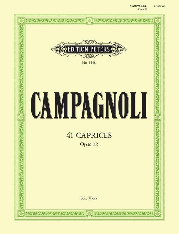 41 Capricen op.22