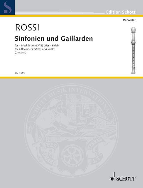Sinfonien und Galliarden