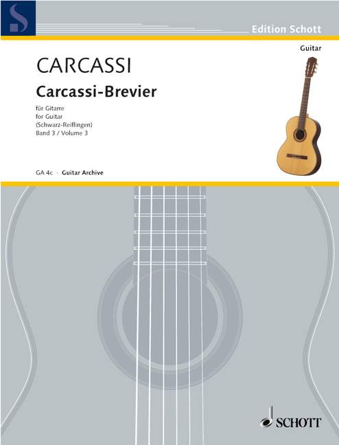 Carcassi-Brevier Band 3 - ausgewählte Werke