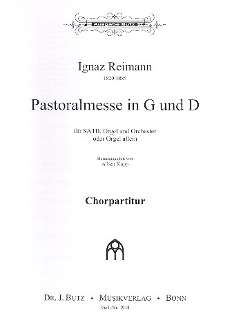 Pastoralmesse in G und D