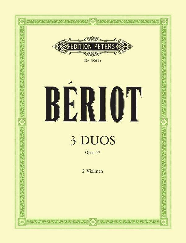 3 duos concertants op.57