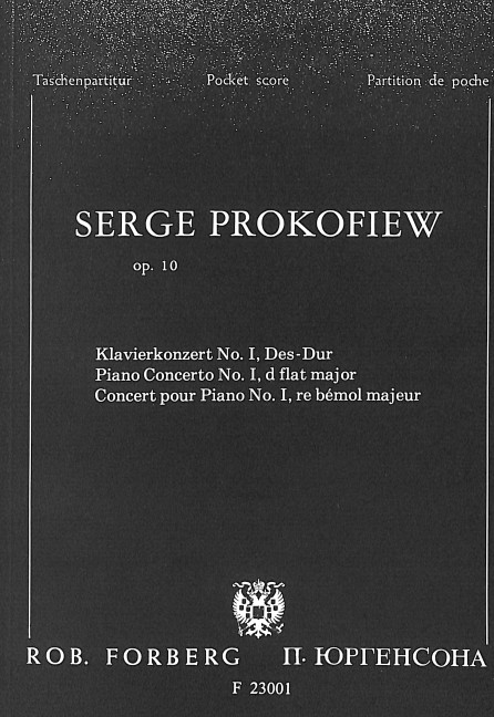 Konzert Des-Dur Nr.1 op.10