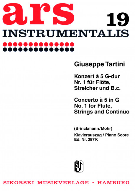 Konzert à 5 G-Dur für Flöte,