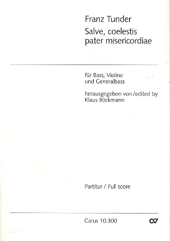 Salve coelestis pater misericordiae