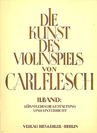 Die Kunst des Violinspiels Band 2