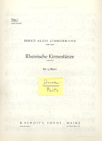 Rheinische Kirmestänze