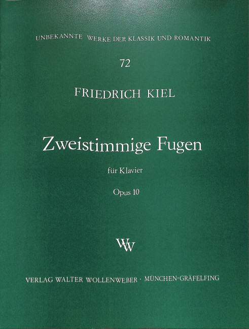 Zweistimmige Fugen op.10