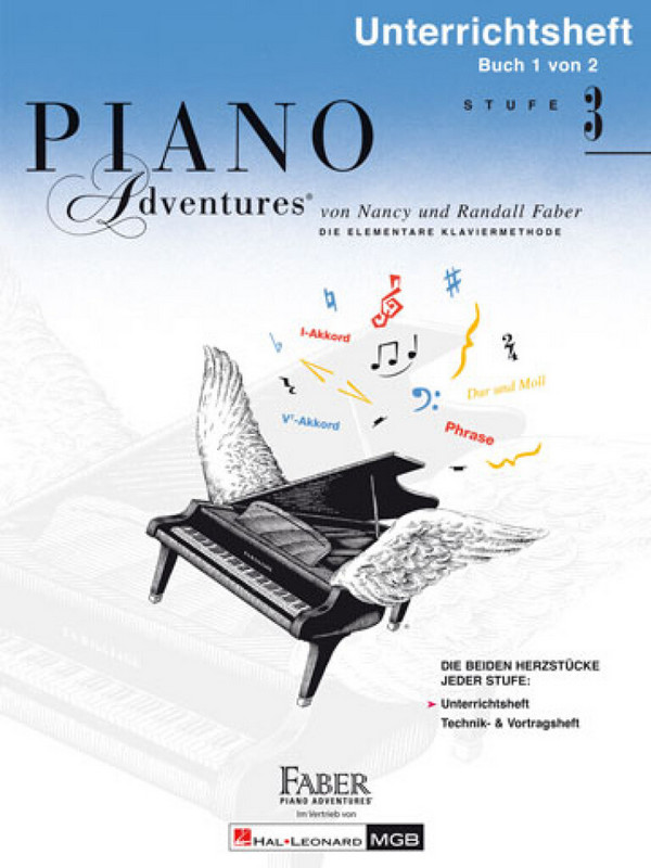 Piano Adventures Stufe 3 - Unterrichtsheft Band 1