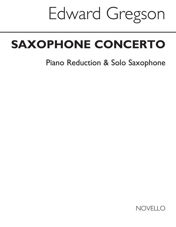 Concerto  for Saxophone and Orchestra