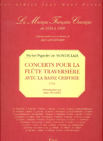 Concerts pour la flûte reaversière