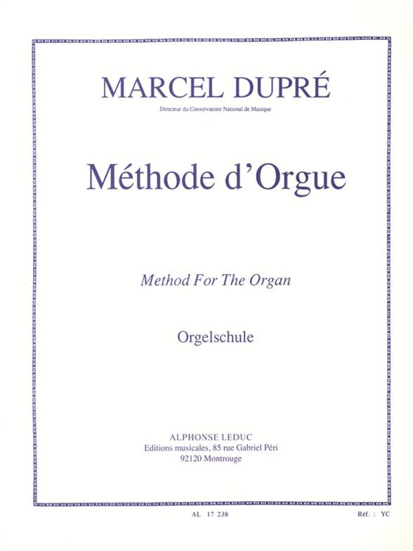 Méthode d'orgue (fr/dt/en)