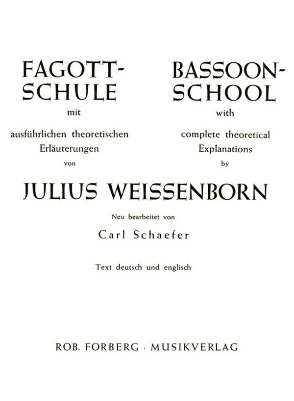 Fagottschule