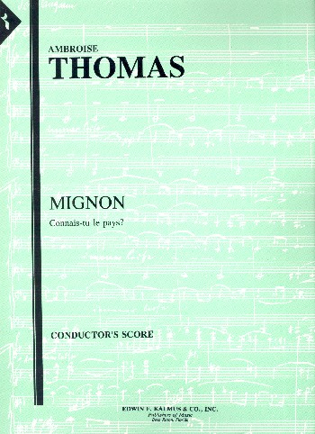 Connais-tu le pays du Mignon