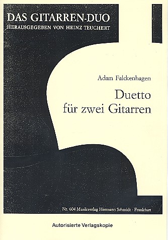 Duetto für 2 Gitarren
