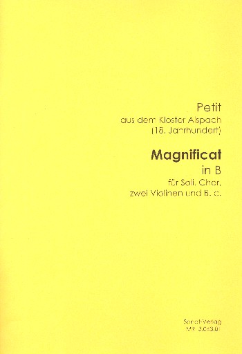 Magnificat in B