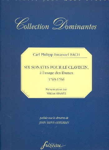 6 Sonaten à l'usage des dames Wq54