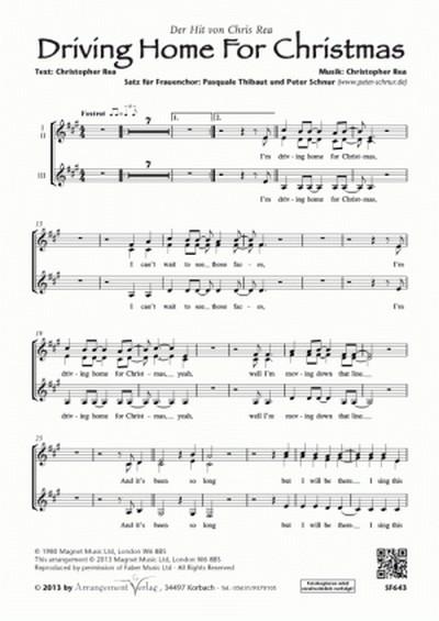 Driving home for Christmas