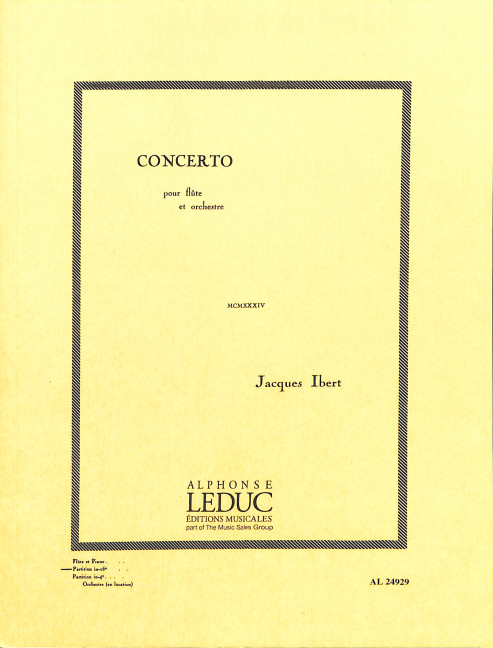 Concerto pour flûte et orchestre