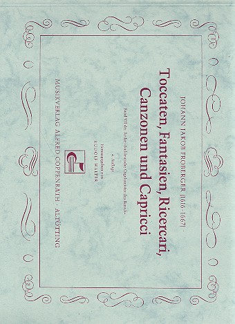 Toccaten, Fantasien, Ricercari, Canzonen und Capricci