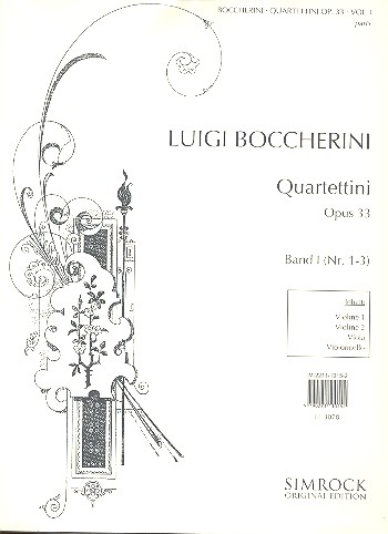 Quartettini op.33 Band 1