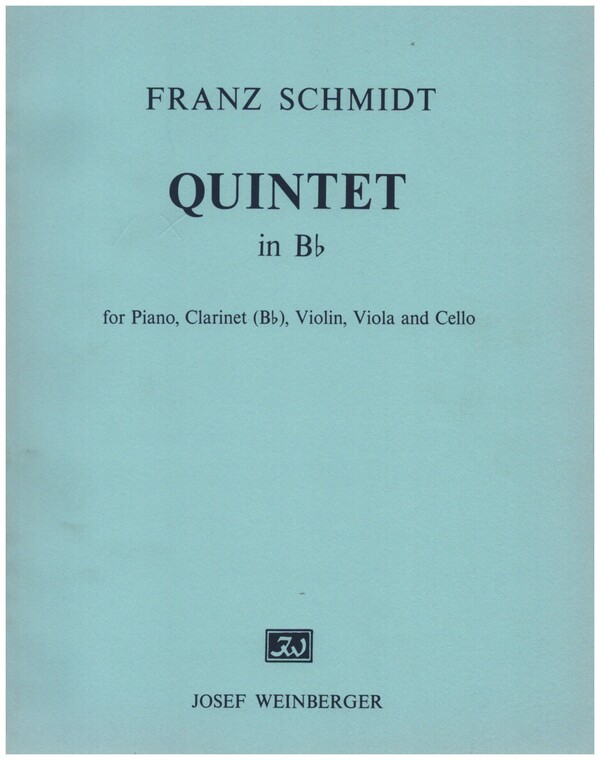 Quintett B-Dur für Klavier,