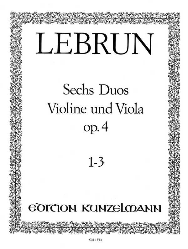 6 Duos Band 1 (Nr.1-3)