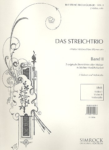 Das Streichtrio Band 2