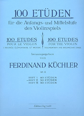 100 Etüden op.6 Band 2