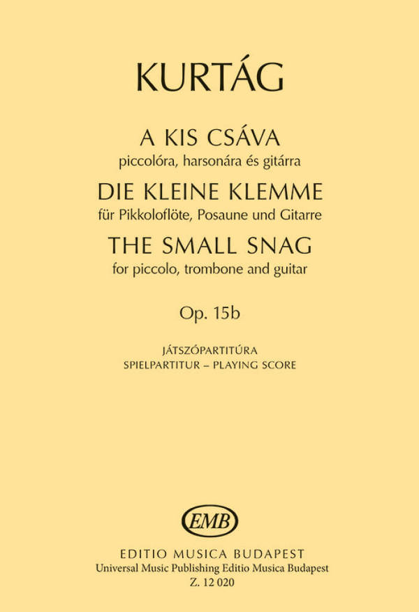 Die kleine Klemme op.15b