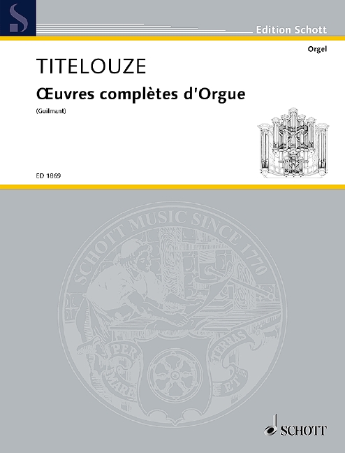 Oeuvres complètes d'Orgue