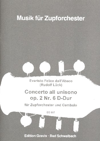 Concerto all unisono D-Dur op.2,6