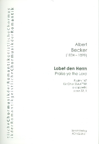 Lobet den Herrn op.32,1