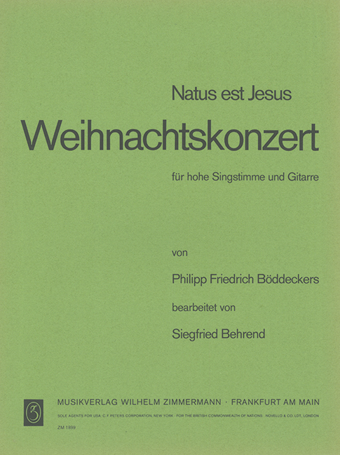 Natus est Jesus Weihnachtskonzert