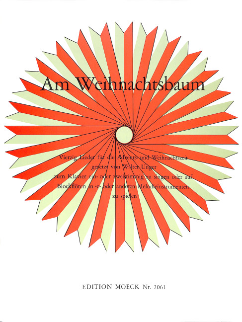Am Weihnachtsbaum für 1-2 Singstimmen