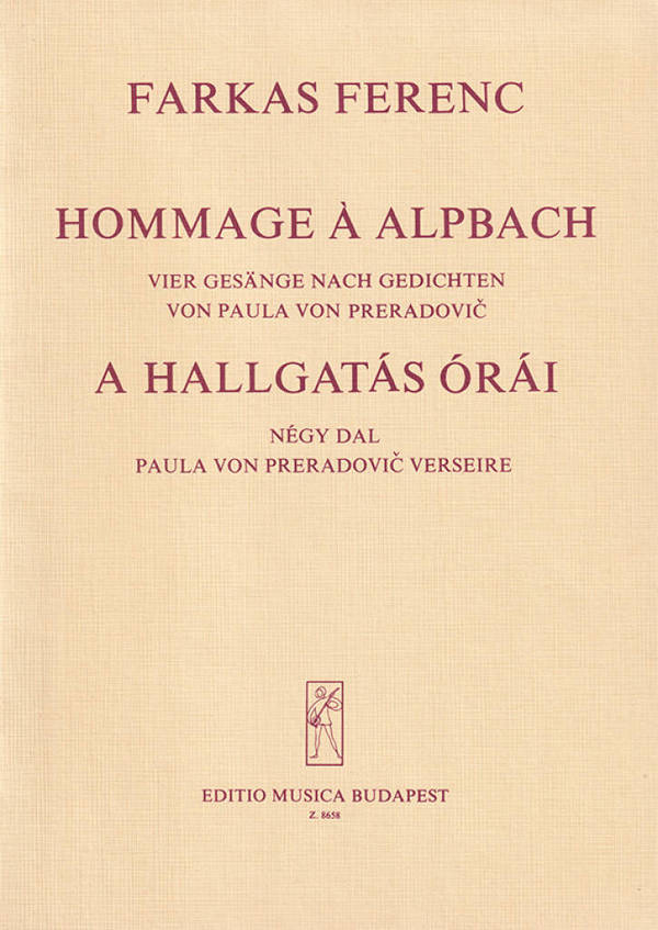 HOMMAGE A ALPBACH 4 GESAENGE