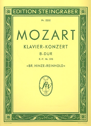 Konzert B-Dur KV595 für