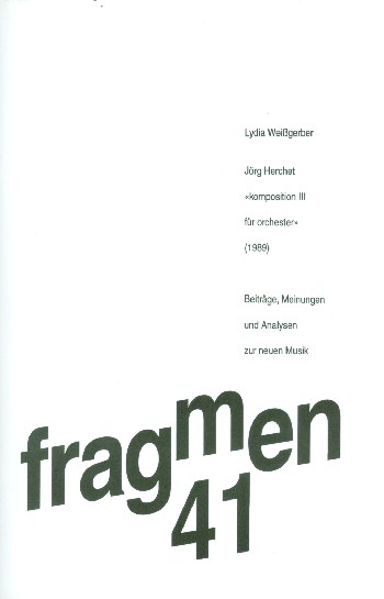 Jörg Herchet Komposition III