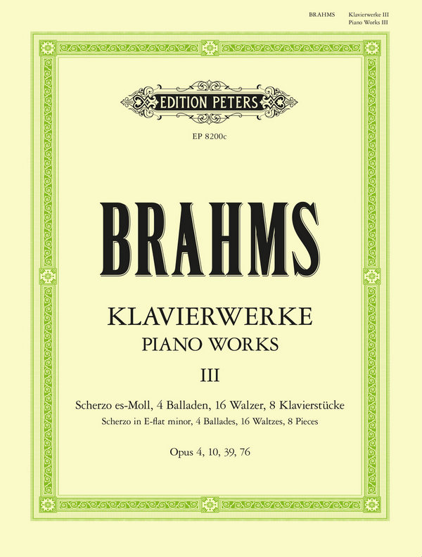 Klavierwerke Band 3