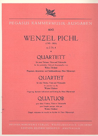 Streichquartett op.2,4